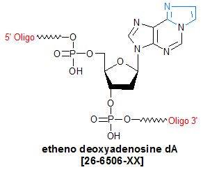 picture of etheno dexoyadenosine dA